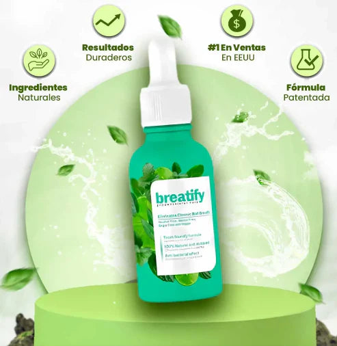 Gotas Naturales para el Mal Aliento | Breatify