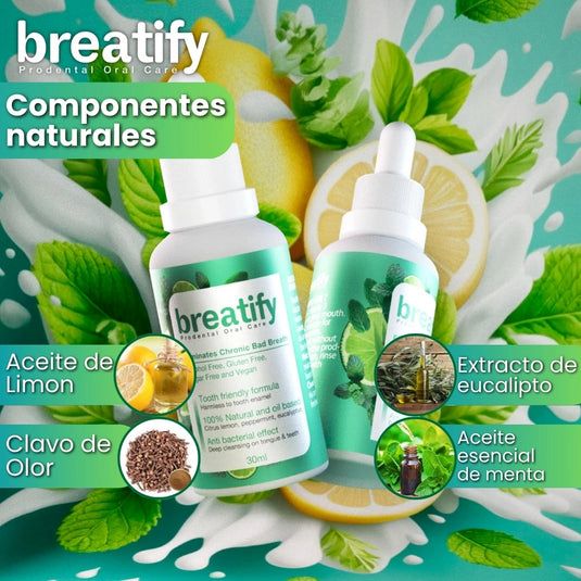 Gotas Naturales para el Mal Aliento | Breatify
